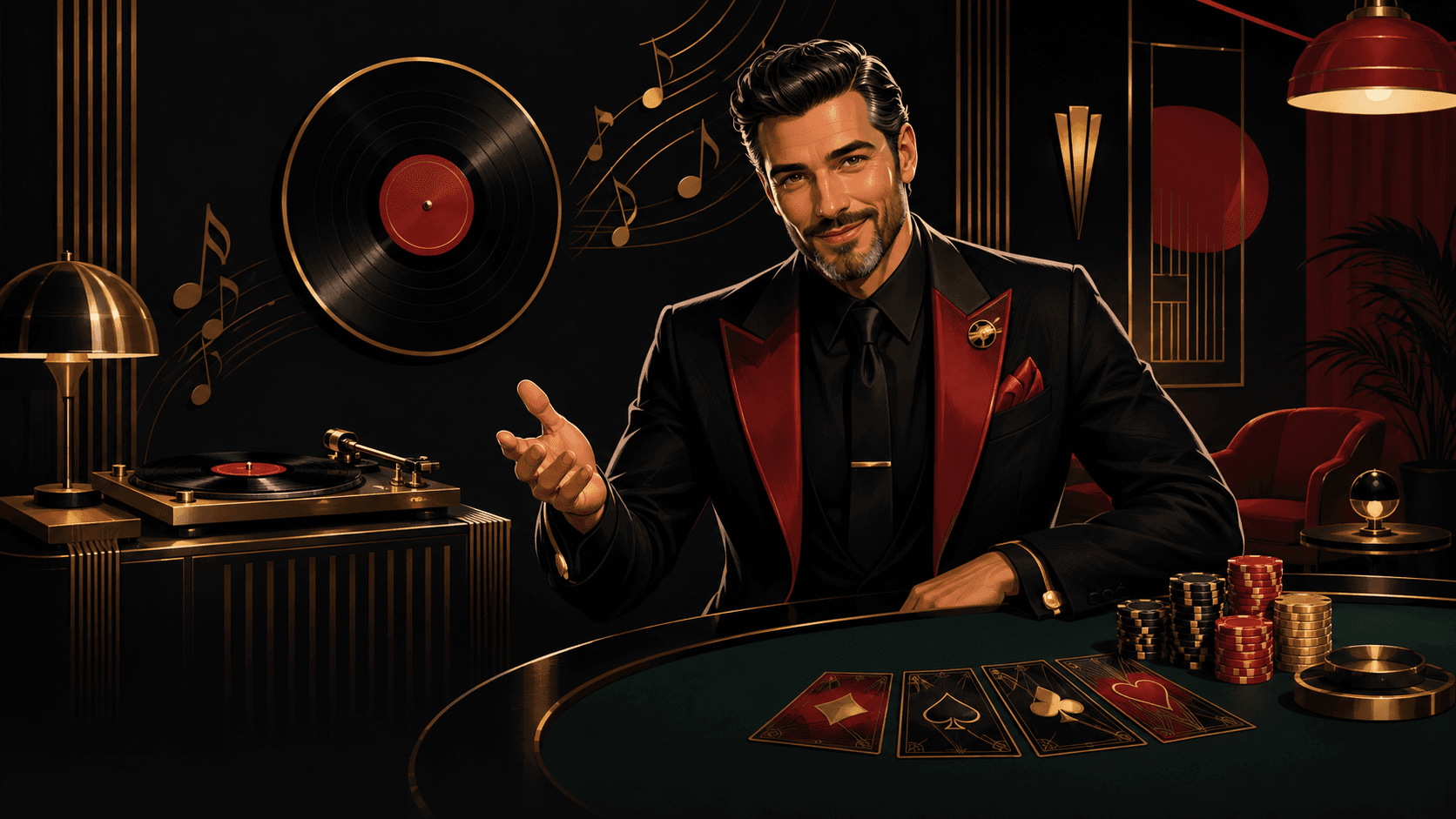 Formulaire d’inscription Vinyl Casino avec champs e-mail, mot de passe et sélection de devise